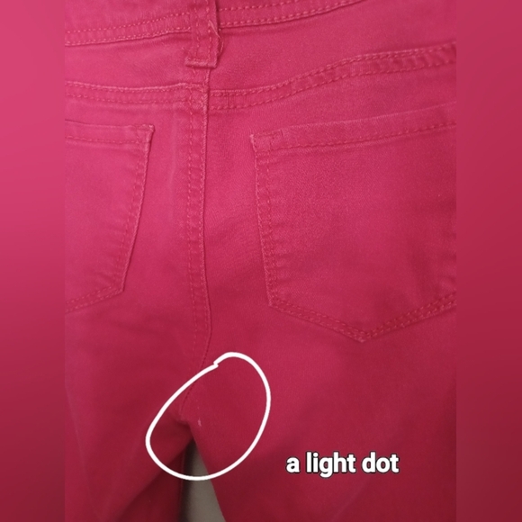 Almost Famous Red Skinny Denim Jeans - Picture 12 of 15
